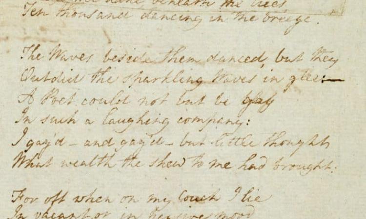 I Wandered Lonely as a Cloud