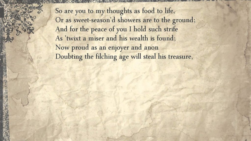 <span class="entry-title-primary">Sonnet 75</span> <span class="entry-subtitle">William Shakespeare</span>